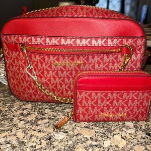 Mk purse and matching wallet